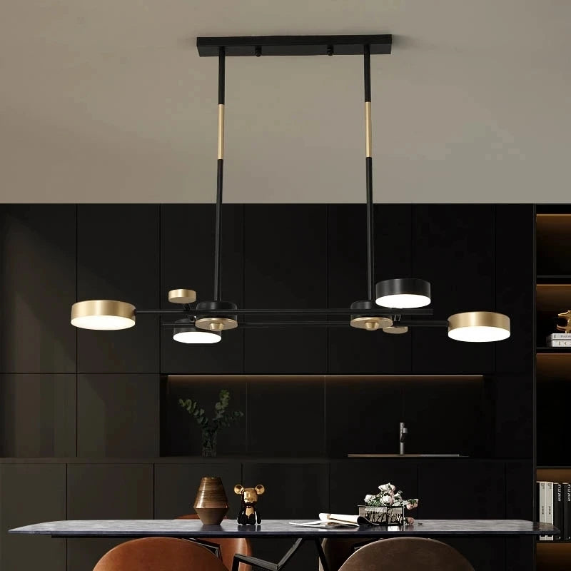 lustre led moderne nordique avec suspension décoratives