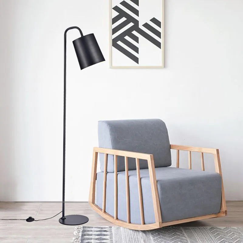 lampadaire décoratif style nordique en couleur macaron - vue 4 sur 7