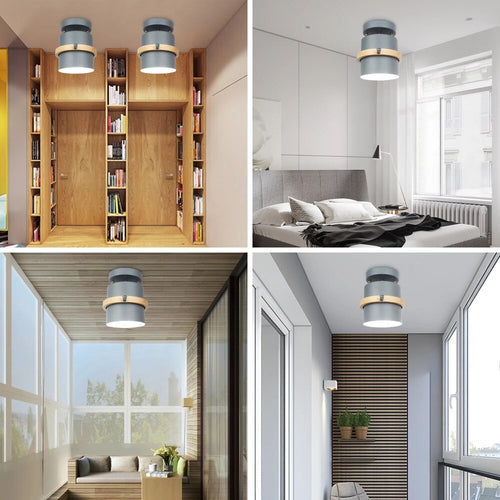 Plafonnier LED décoration nordique