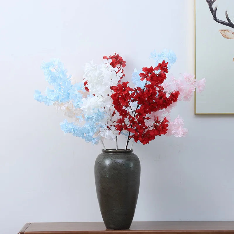 fleurs artificielles hortensia gypsophile pour décoration mariage - vue 6 sur 15