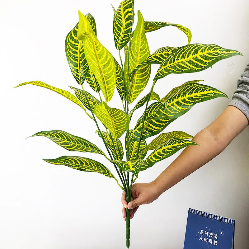 grandes plantes artificielles arbre tropical décoration jardin maison - vue 12 sur 13
