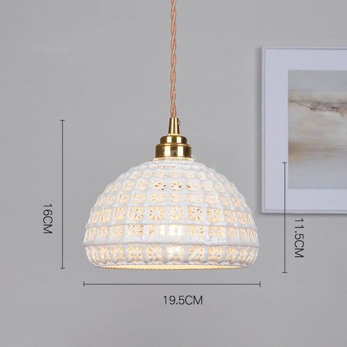 suspension modernes en céramique led pour décoration hoem - vue 7 sur 7