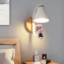 Applique murale nordique enfants princesse appliques pour enfants chambre lampe moderne applique murale décoration Loft salon mur + lampes