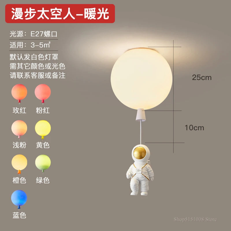 suspension nordique décorative pour chambre d'enfant design ludique - vue 13 sur 22