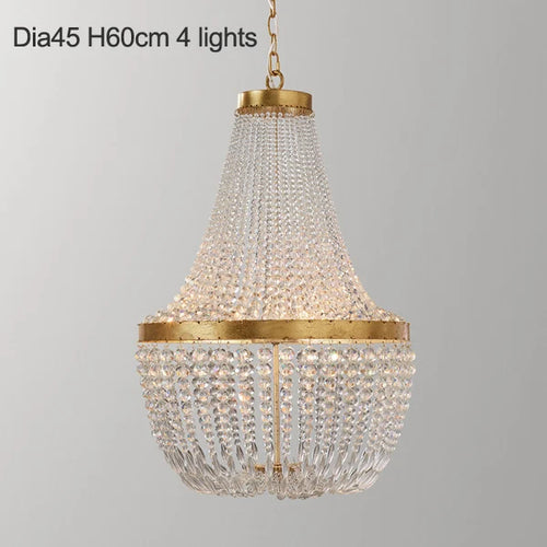 suspension vintage en cristal style industriel pour intérieur élégant - vue 11 sur 14