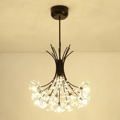 suspension décorative en forme de bouquet de cristal américain