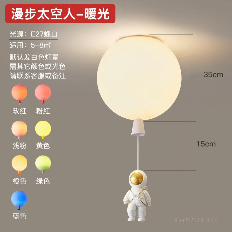 suspension nordique décorative pour chambre d'enfant design ludique - vue 15 sur 22