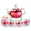 Service a the verre borosilicate infuseur double paroi