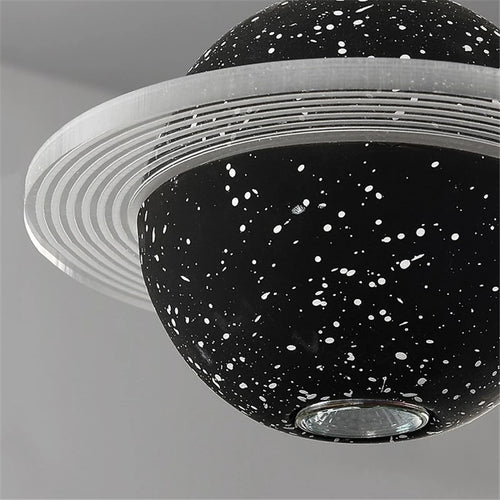 suspension modernes en ciment led pour restaurant barre lumineuse