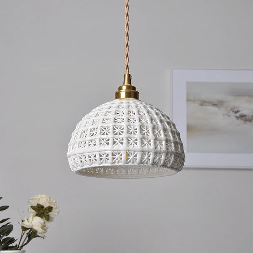 suspension modernes en céramique led pour décoration hoem - vue 4 sur 7