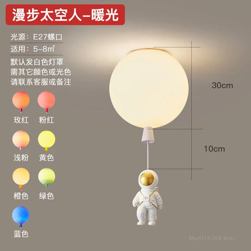 suspension nordique décorative pour chambre d'enfant design ludique - vue 13 sur 22