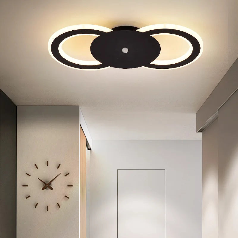 lampe plafonnier capteur mouvement escalier chevet mural - vue 5 sur 7