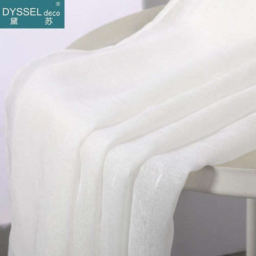 Voilage rayé style européen pour salon chambre cuisine