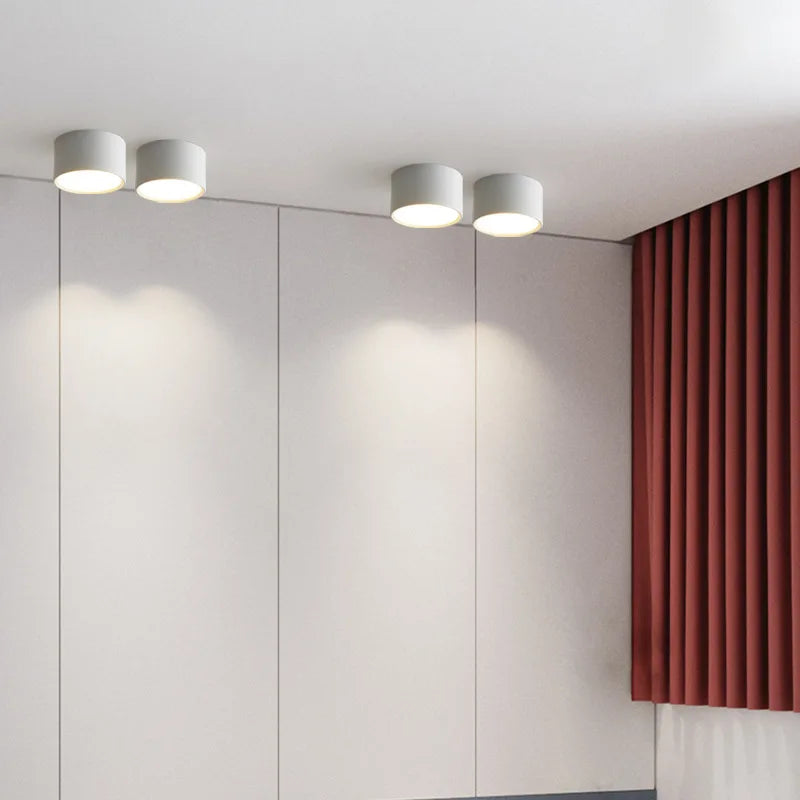 Spot de plafond LED rond en métal - vue 7 sur 15