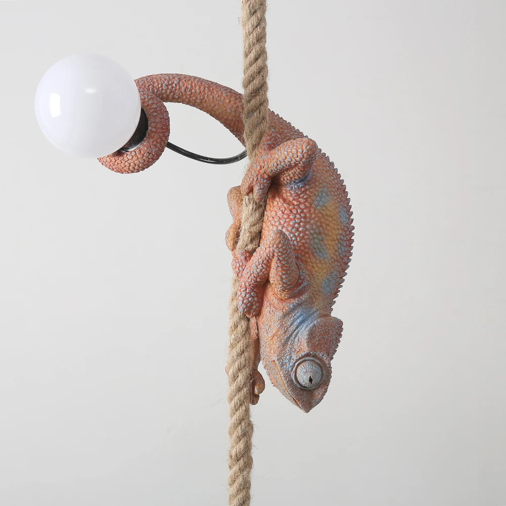 suspension en résine caméléon pour décoration artistique moderne - vue 5 sur 10
