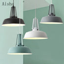 lustre en aluminium nordique design créatif pour intérieur élégant