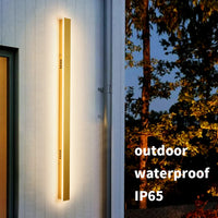 LED applique extérieure longue appliques murales moderne étanche IP65 porche jardin applique intérieure chambre chevet décoration Lightin