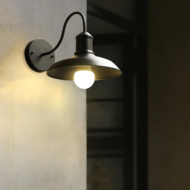 lumière extérieure étanche style loft américain vintage