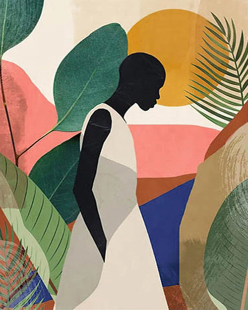 peinture par numéros abstrait diy cadeau artistique à réaliser soi même