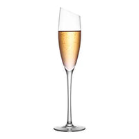 Flutes champagne design elegant verre souffle main cocktail