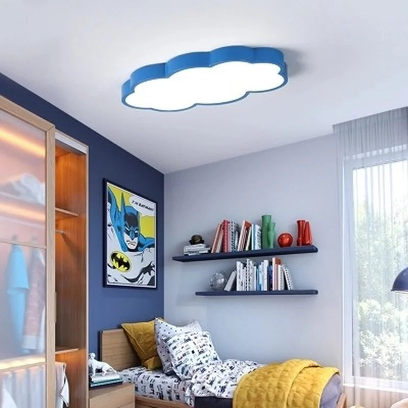 plafonnier led moderne en forme de nuage pour décoration intérieure - vue 6 sur 5