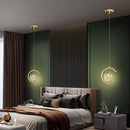 suspension boule de verre nordique pour luminaires gypsophile