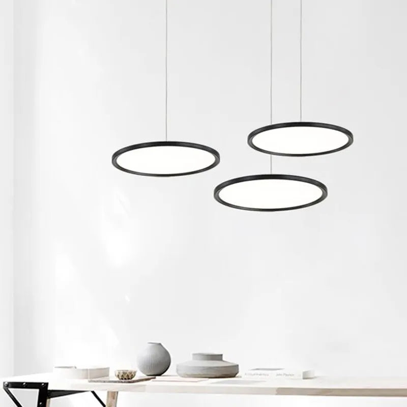 lustre moderne suspendu pour restaurant bar et café - vue 6 sur 9