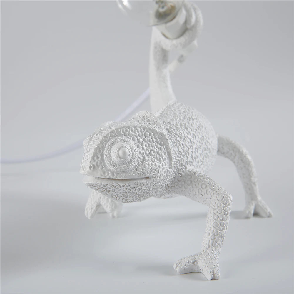 applique murale lézard mignon en résine luminaire de nuit - vue 6 sur 11