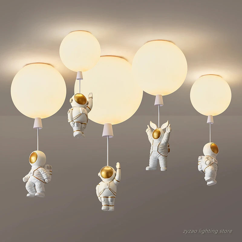 suspension nordique décorative pour chambre d'enfant design ludique - vue 3 sur 22