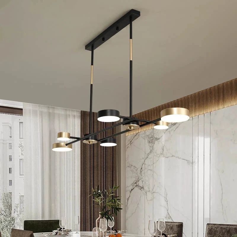 lustre led moderne nordique avec suspension décoratives