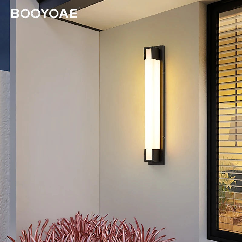 Applique extérieure LED IP65 mur extérieur porche balcon inox Garage lumière jardin terrasse cour éclairage étanche - vue 5 sur 12