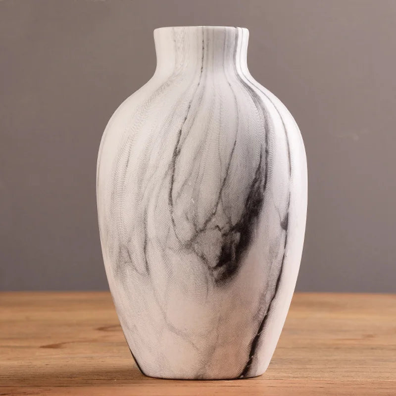 vase en céramique moderne pour décoration intérieure de fleurs - vue 10 sur 11