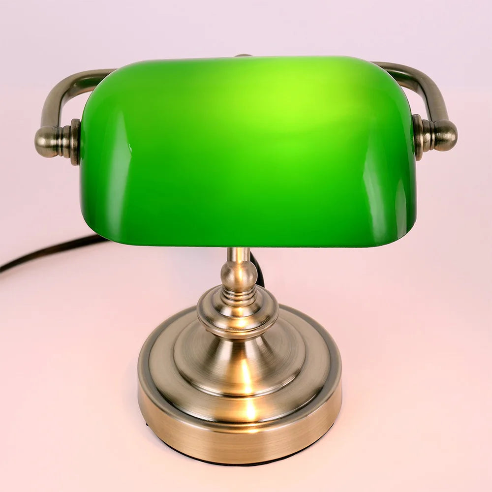 Rétro mini lampe de bureau protection des yeux LED G9 banque lampe de bureau chambre chevet café bureau bar table café décor lampe de table - vue 6 sur 6
