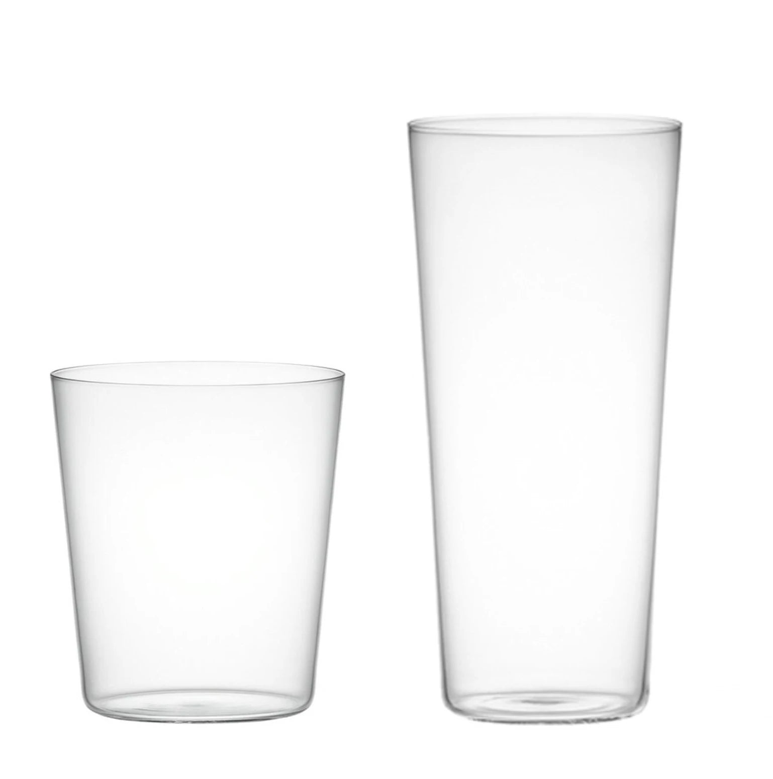 Verres fins style collins cocktail whisky jus eau - vue 2 sur 7