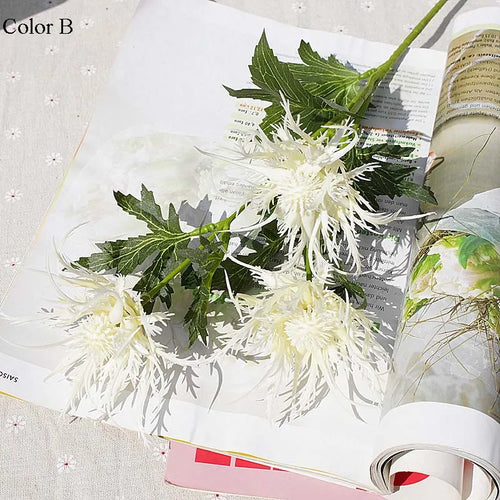 fleur de persil épineux en plastique décoration de fête mariage