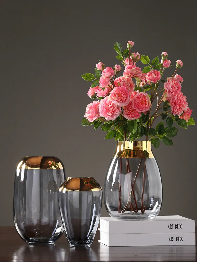 vase en verre créatif pour arrangements floraux modernes artisanaux - vue 5 sur 11