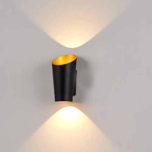 applique murale led étanche en aluminium pour jardin extérieur