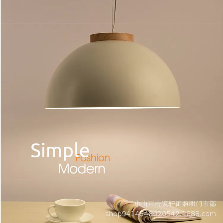 Suspension modernes en bois