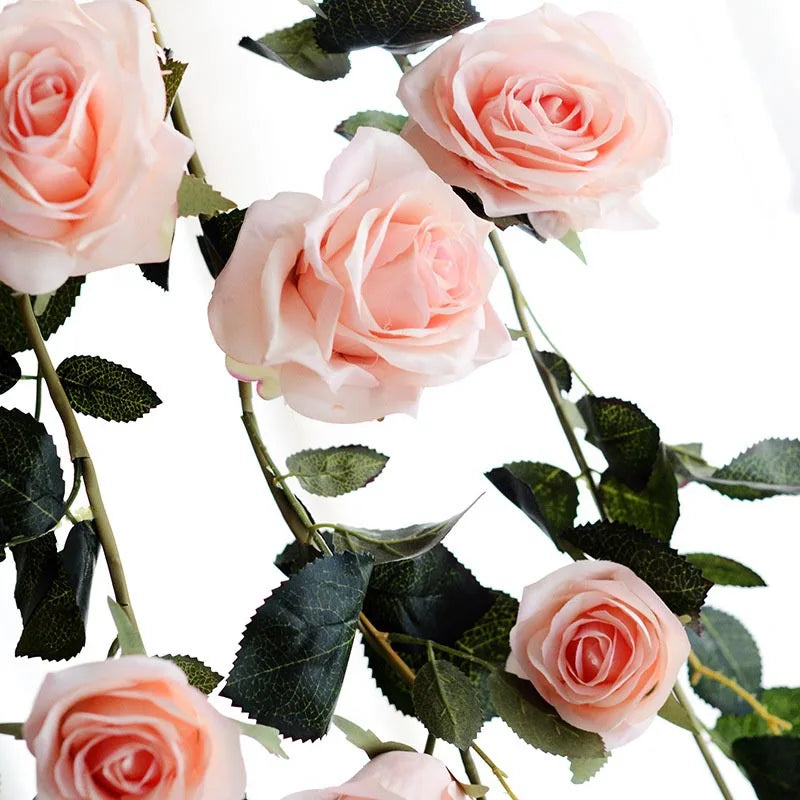 guirlande de lierre artificielle en soie pour mariage décoratif - vue 9 sur 9