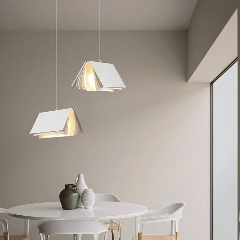 lampe suspendue moderne en forme de macarone pour décoration intérieure