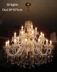 lustre en cristal moderne pour intérieur élégant et raffiné