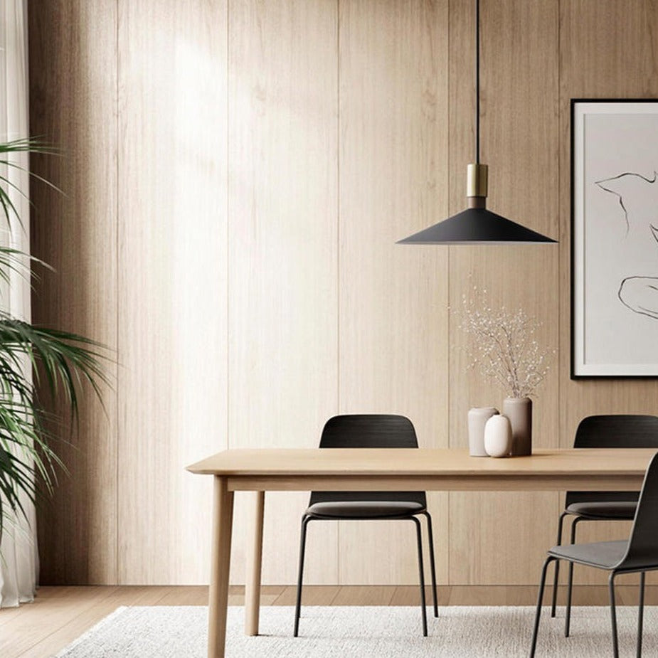 Suspension design LED avec abat-jour conique Manizan - vue 4 sur 7