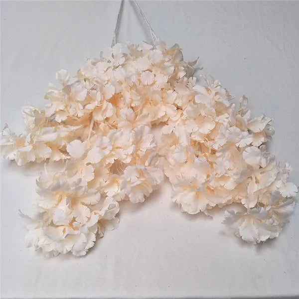 fleurs artificielles hortensia gypsophile pour décoration mariage - vue 12 sur 15