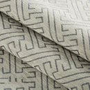 Rideau occultant motif géométrique style moderne sur mesure