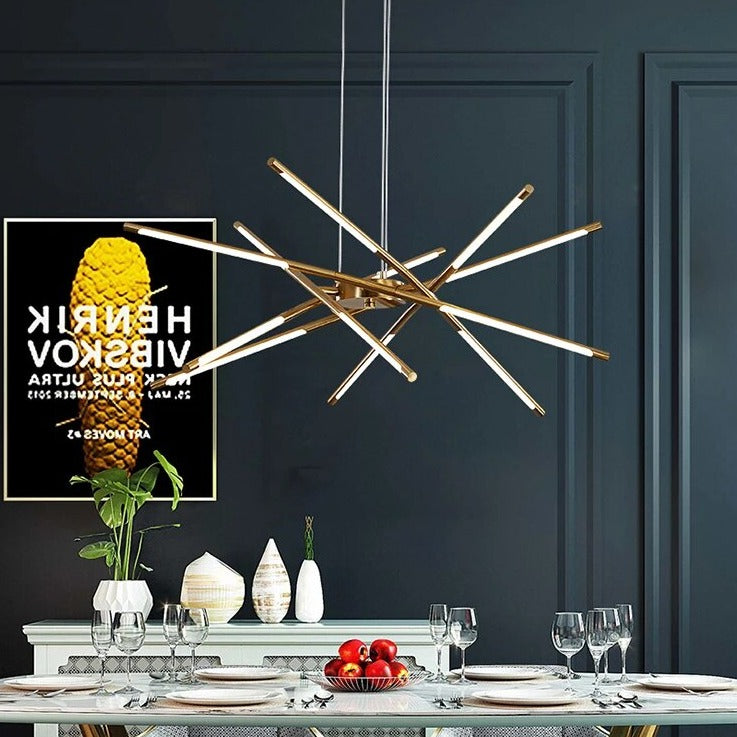 Lustre salle à manger créatif nordique - vue 6 sur 14