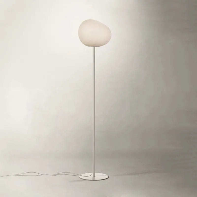 lampadaire moderne en verre design foscarini lampe à led décorative - vue 5 sur 10