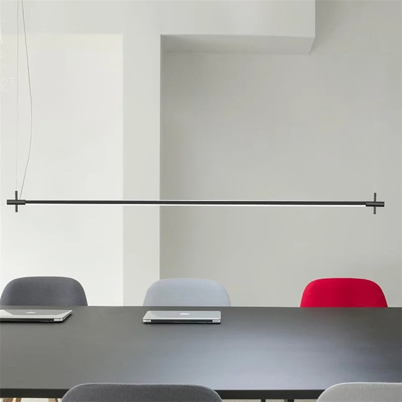 suspension led style minimaliste pour table à manger - vue 5 sur 7