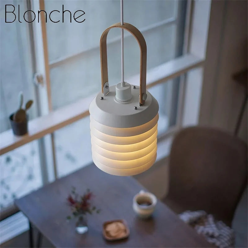 suspension design en forme de lanterne pour intérieur élégant - vue 5 sur 9