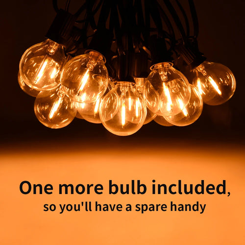 guirlande lumineuse led vintage pour extérieur et jardin - vue 6 sur 6
