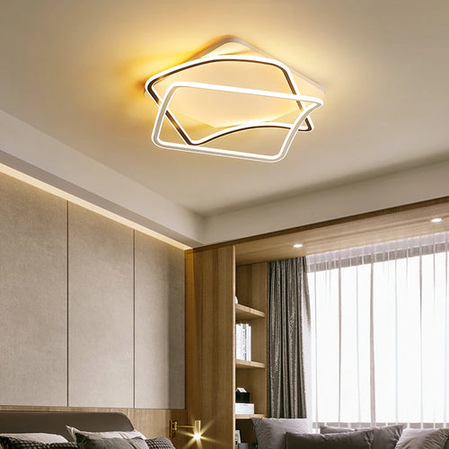 lustre led créatif pour éclairage intérieur moderne - vue 2 sur 8